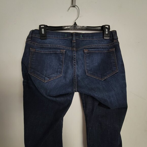 J Brand Maternity MAMA J Elastic Waist Side Panel Blue Demin Jeans Pants Size 25 - Picture 7 of 17